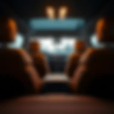Interior view of a modern SUV highlighting user comfort