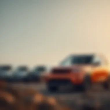 Comparison chart of LR4 HSE and other luxury SUVs in the market