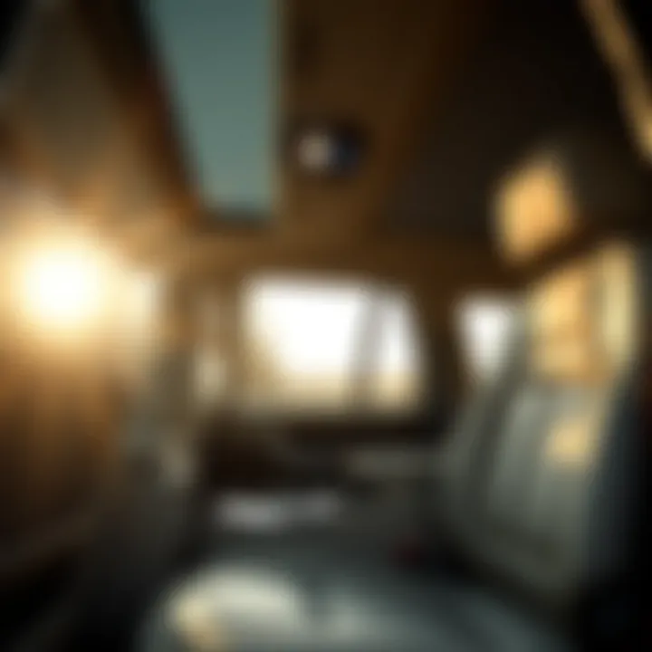 Interior view highlighting the luxurious seating and technology of the LR4 HSE