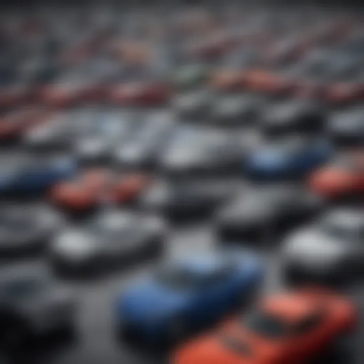 A diverse range of used cars available for purchase