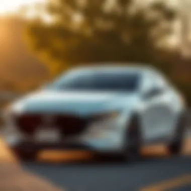 Mazda 3 Exterior Design Sleek exterior design of the Mazda 3 showcasing its modern aesthetics