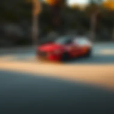 Mazda 3 Performance Agility Dynamic performance on the road demonstrating the agility of the Mazda 3