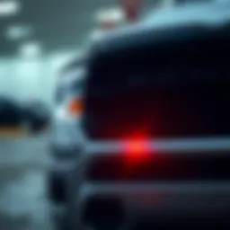 Front view of the Ram Truck Single Cab showcasing its bold grille and headlights