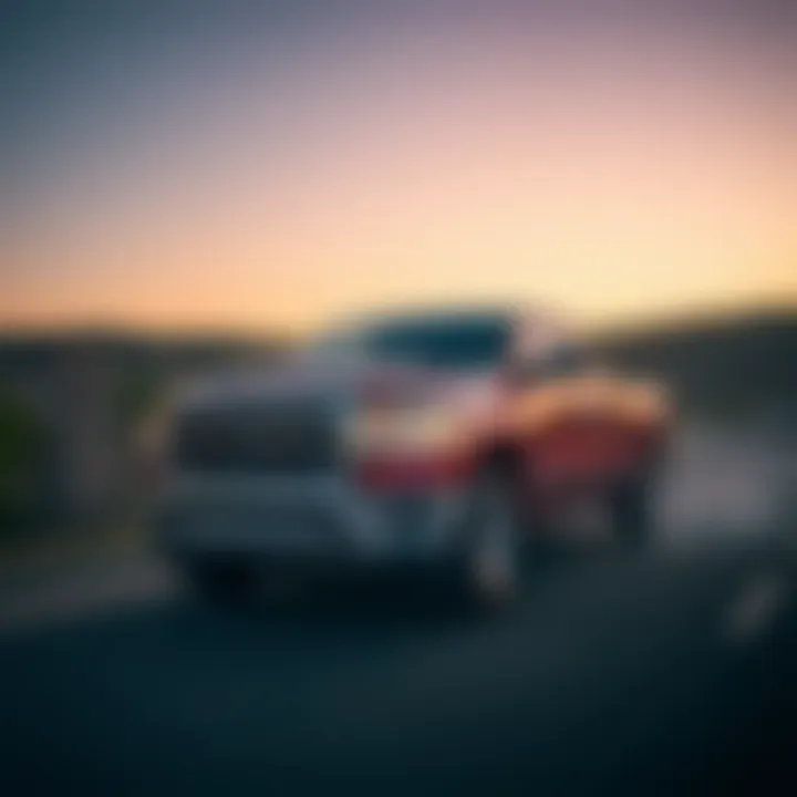 Ram Truck Single Cab Towing Performance Ram Truck Single Cab in action, demonstrating its towing capabilities