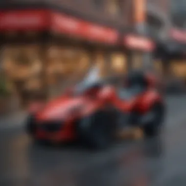 Market Comparison of the Red Can-Am Spyder Comparison of the Red Can-Am Spyder with its competitors in the market