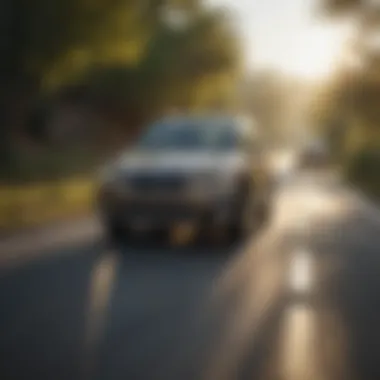 Subaru Outback on a scenic Cincinnati route, illustrating its utility