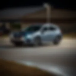 Sleek exterior of Subaru XT Touring showcasing modern design