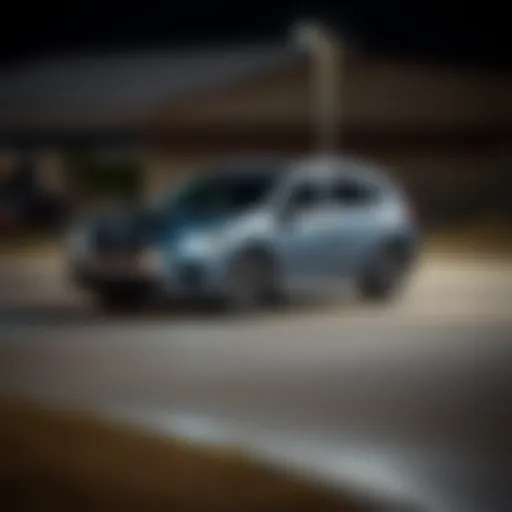 Modern Design of Subaru XT Touring Sleek exterior of Subaru XT Touring showcasing modern design