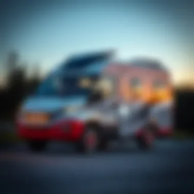 Sleek Exterior of the Unity U24MB Leisure Van Sleek exterior design of the Unity U24MB