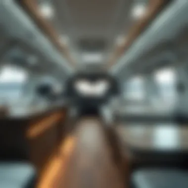 Luxurious Interior of the Unity U24MB Luxurious interior features of the Unity U24MB