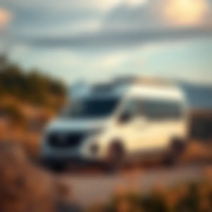 Unity U24MB at a Scenic Destination Unity U24MB parked in a scenic location