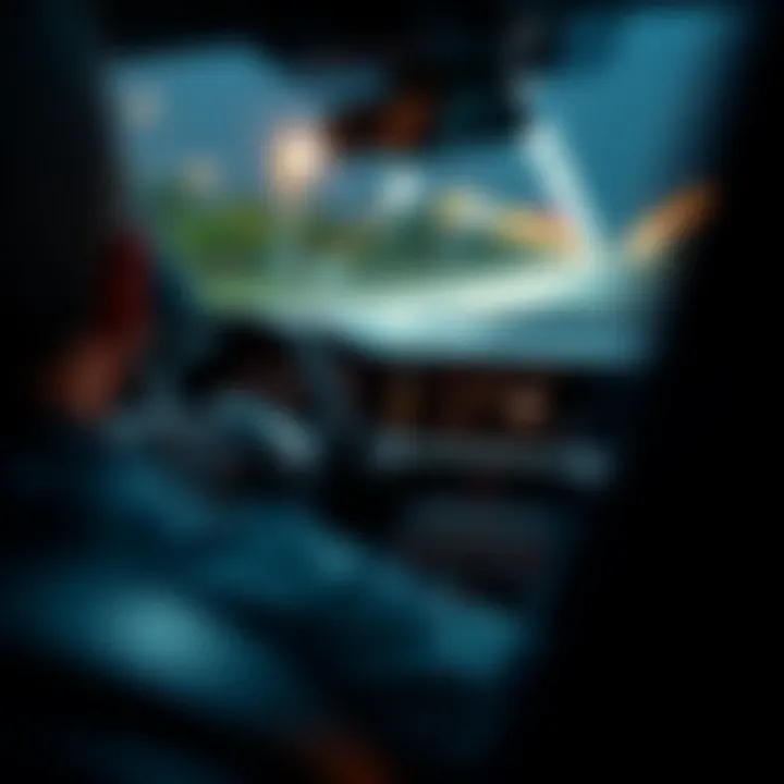 Close-up view of a mini SUV's advanced dashboard with modern technology features