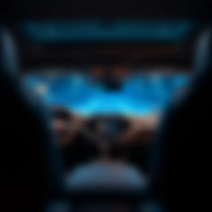 Interior view of a Toyota 4WD highlighting advanced technology