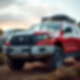 An iconic Toyota 4WD vehicle showcasing off-road capability