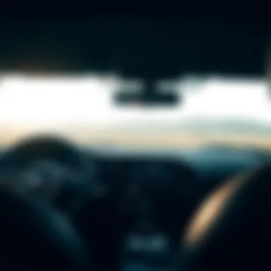 Innovative Interior of the Toyota 86 Automatic Interior view highlighting advanced technology and controls