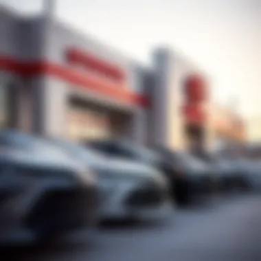 Toyota Used Car Showroom in Midland Showroom of Toyota used cars in Midland, TX