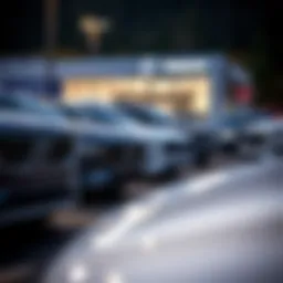 A variety of used Volvo models available at a dealership in Asheville