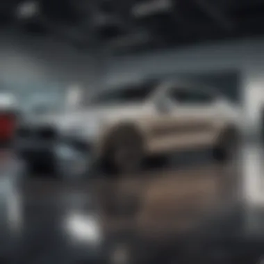 Showroom display of Volvo vehicles in Albuquerque