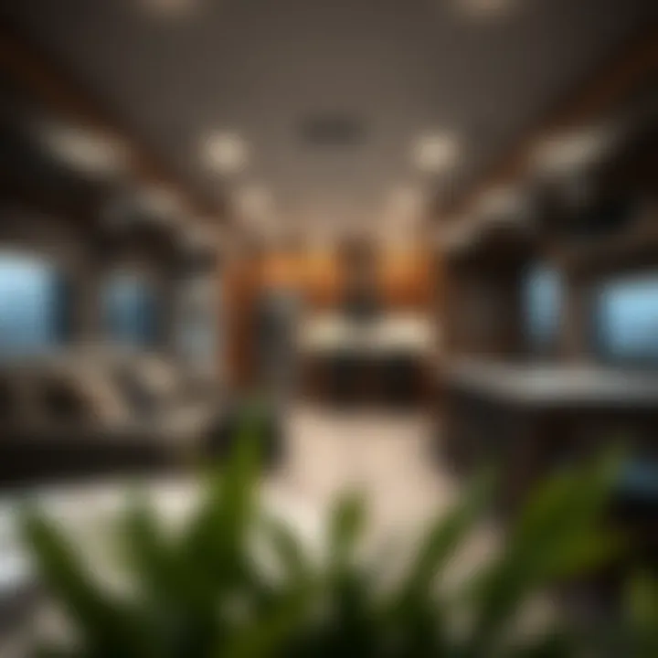 Spacious Living Area in Forest River Heritage Glen 378FL