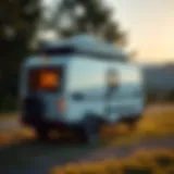 Exterior view of the Fun Finder X Camper showcasing its sleek design and modern features