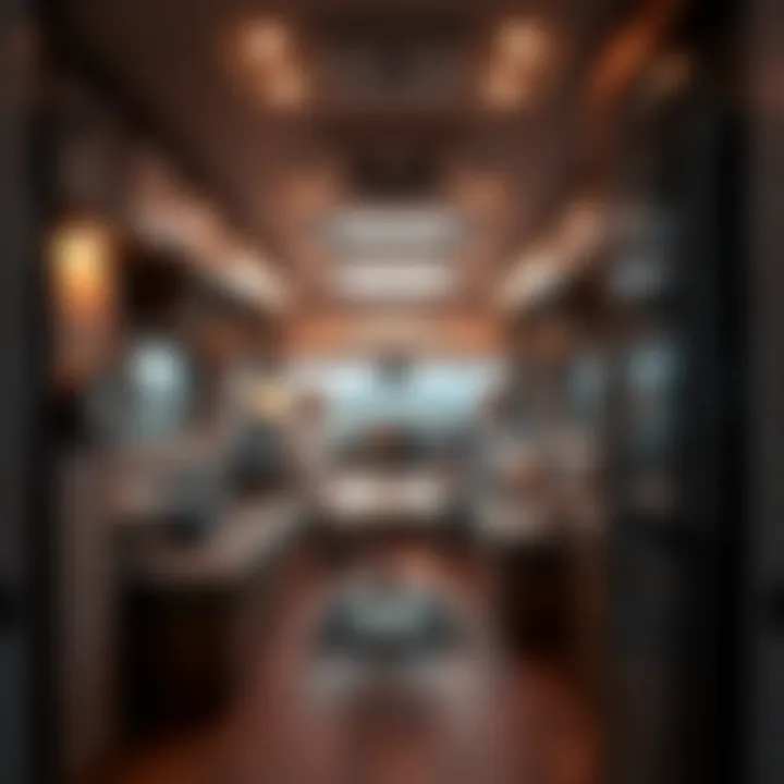 Spacious Interior Layout of the Fun Finder X Camper Interior layout of the Fun Finder X Camper highlighting the spacious living area