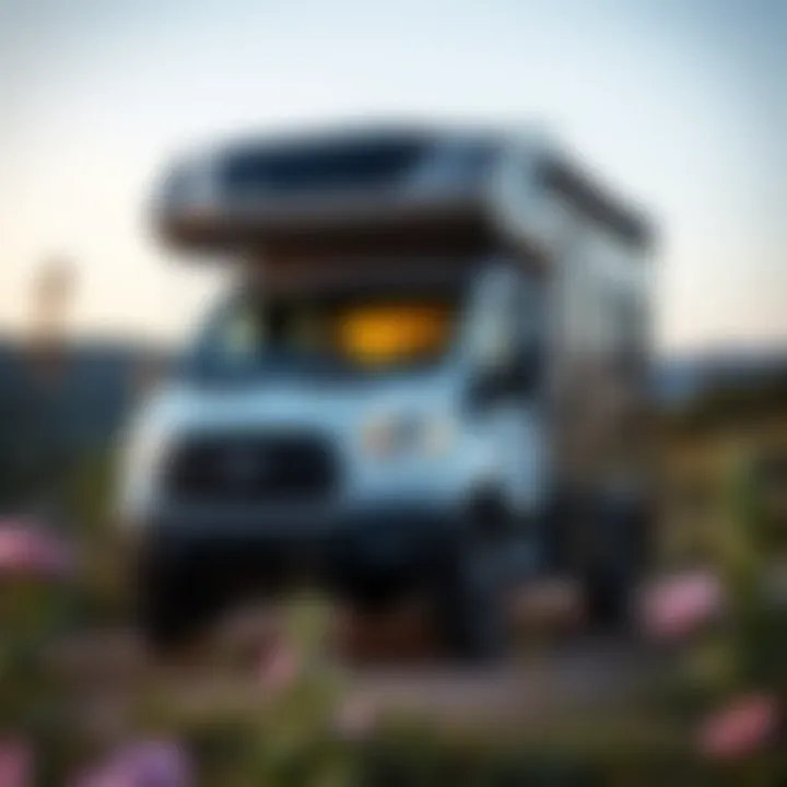 Fun Finder X Camper in a Scenic Outdoor Setting Fun Finder X Camper parked in a scenic outdoor environment, perfect for adventure