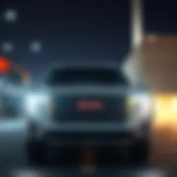 Sleek exterior design of the GMC Suburban 2022