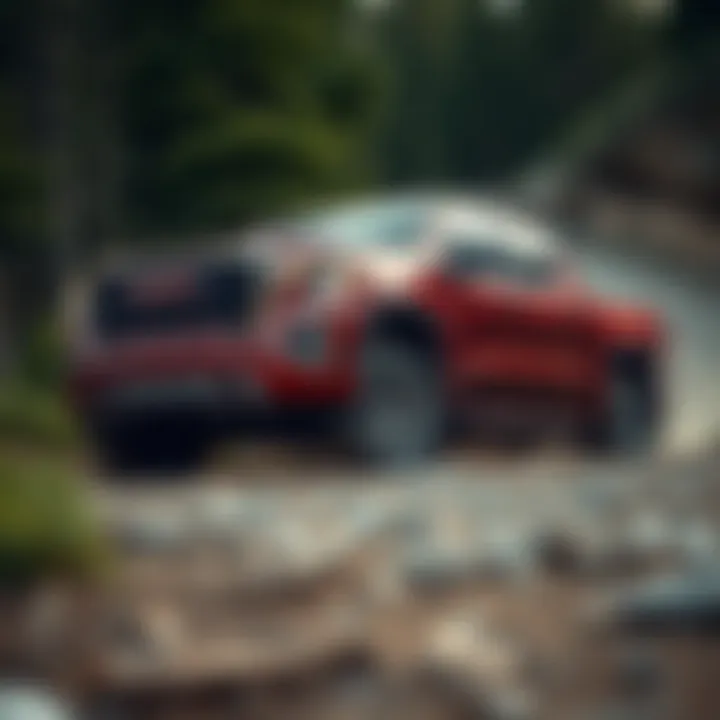 GMC Sierra 1500 on a rugged terrain demonstrating its capabilities