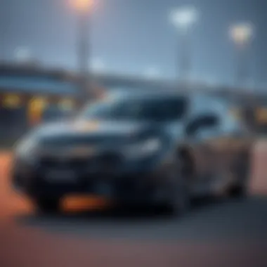 Exterior profile highlighting the aerodynamic shape of Honda hybrids