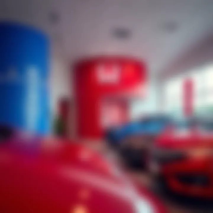 Customer-Centric Experience at Honda Customer service area within the Honda dealership