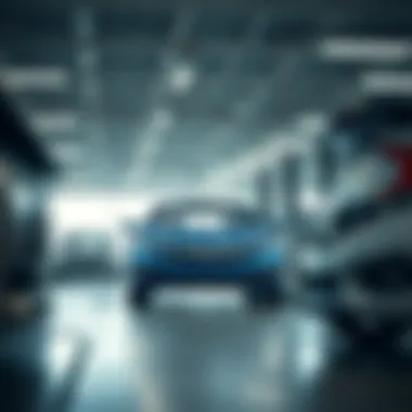 Expert Vehicle Maintenance and Support Service department showcasing vehicle maintenance