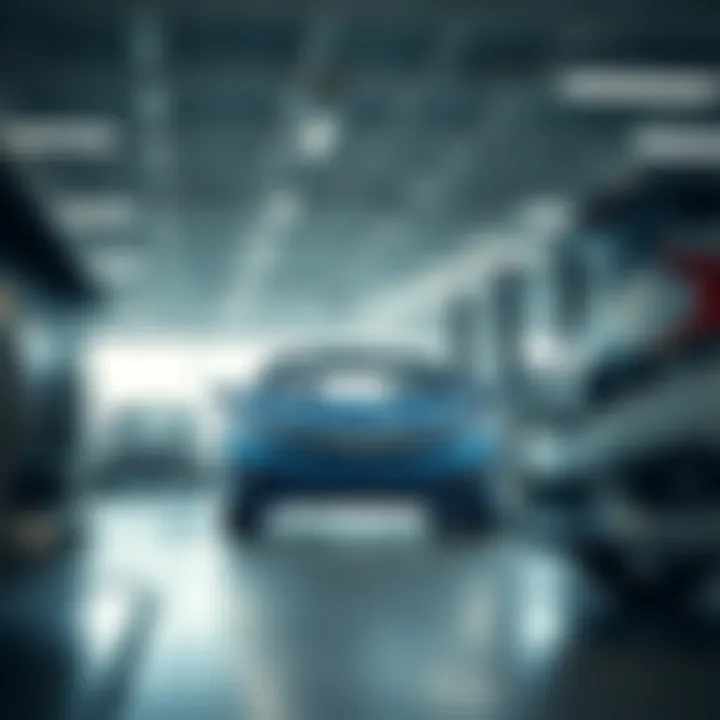 Expert Vehicle Maintenance and Support Service department showcasing vehicle maintenance