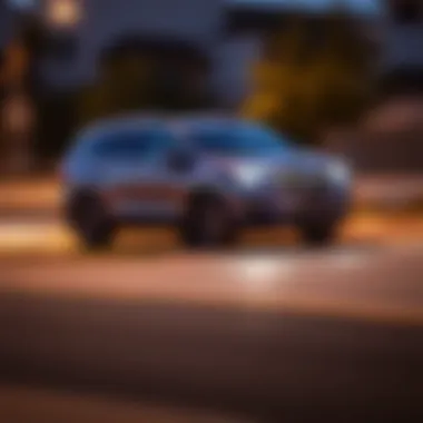 Honda Pilot performance metrics during a test drive