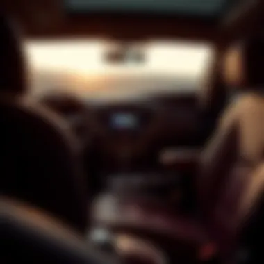 Interior Technology and Comfort Interior showcasing technology and comfort features