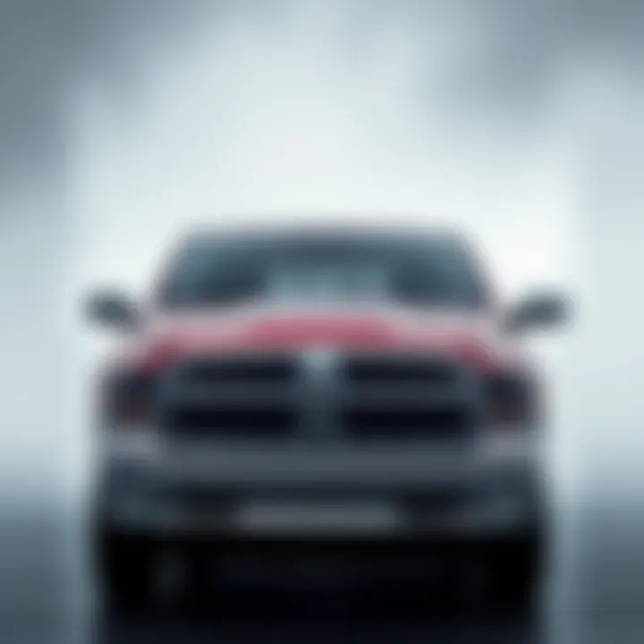 Comparison chart of 2016 Dodge Ram with competitors