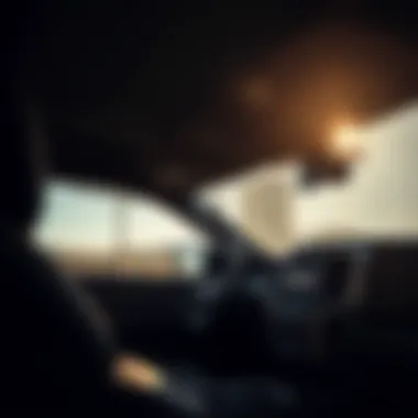 Interior cabin of the 2016 Dodge Ram highlighting technological features