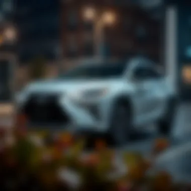 Sleek and Modern Exterior of the 2019 Hybrid Lexus SUV Exterior showcasing the contemporary design of the 2019 Hybrid Lexus SUV