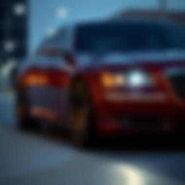 Elegant exterior design of the Chrysler 300 Limited