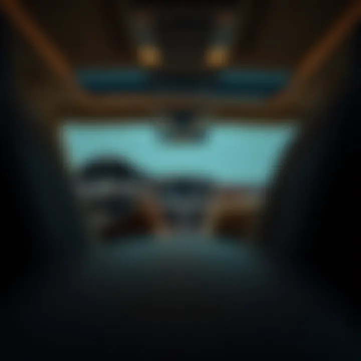 Luxurious interior showcasing high-quality materials