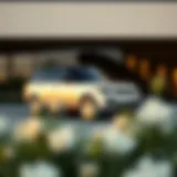 Elegant exterior design of the Range Rover