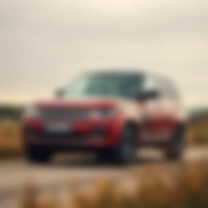 Market positioning comparison among luxury SUVs