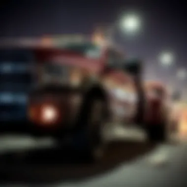 Graph comparing the 2005 Dodge 3500 with contemporary truck models