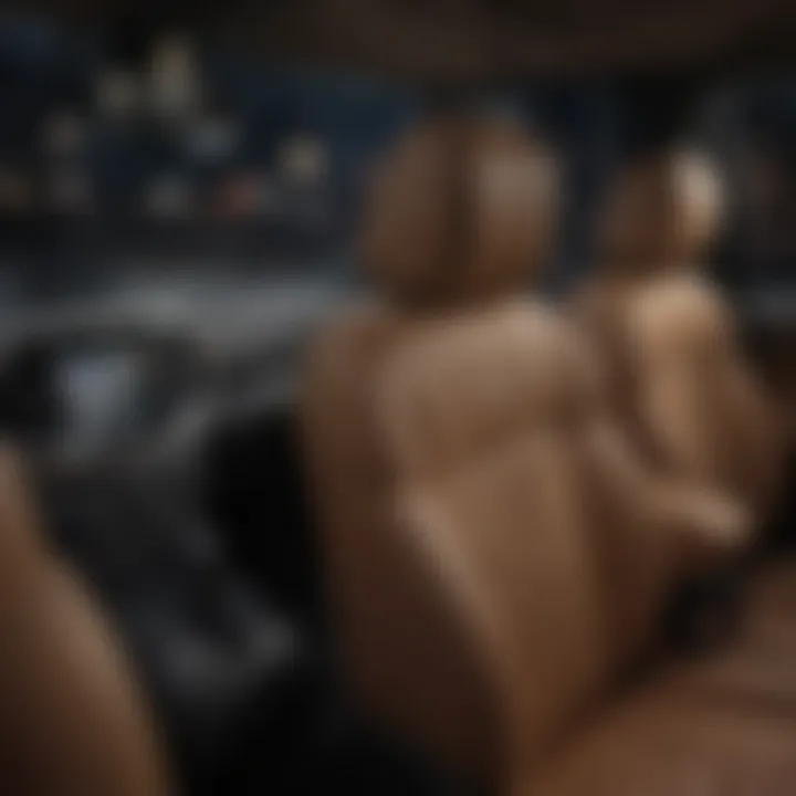 Interior features of the 2019 Jeep Limited X highlighting luxurious finishes.