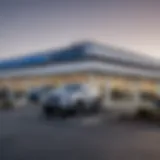 Exterior view of Kendall Subaru dealership