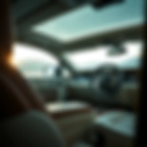 The luxurious interior of a Kerbeck Rolls Royce, showcasing its craftsmanship