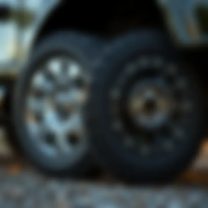 Materials Used in Keystone RV Wheels Comparison of various wheel materials used in Keystone RVs, highlighting durability and performance.