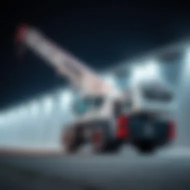 Kia crane showcasing advanced engineering features