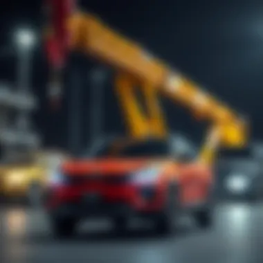 Comparative analysis chart of Kia cranes and competitors