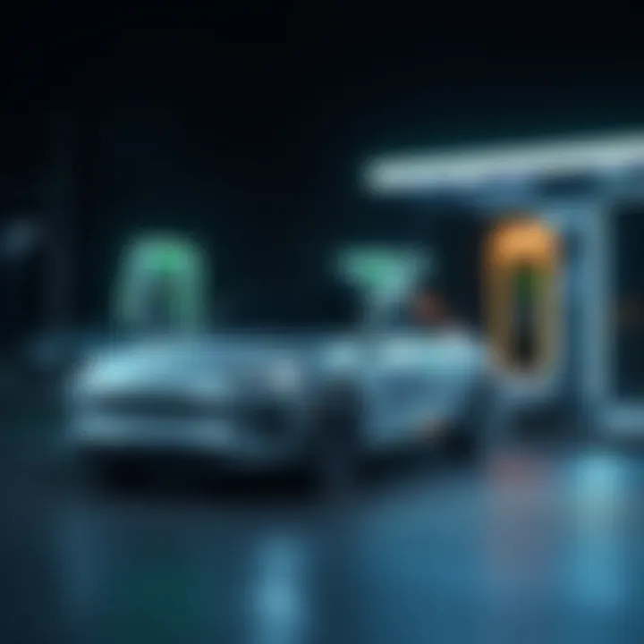 Infographic displaying market trends in DC Fast Charging