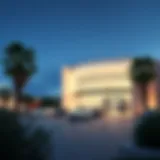 Exterior view of Mercedes of Scottsdale showcasing luxurious architecture